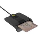 Qoltec, czytnik chipowych kart ID, inteligentny, SCR-0634, USB TYP C