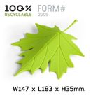 Qualy, bloker do drzwi, liść jesieni, czerwony