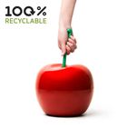 Qualy, Cherry, kosz na śmieci, 10128-RD