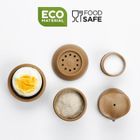 Qualy, kieliszek do jajek solniczka pieprzniczka, 10236