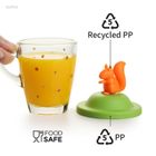 Qualy, kubek z pokrywką, wiewiórka, 10428-GN-OR