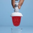 Qualy, Mouse, pojemnik do robienia lodów, 10435-WH-GY