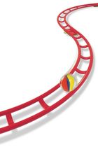 Quercetti, zestaw konstrukcyjny, tor kulkowy Roller Coaster Mini Rail, 150 elementów