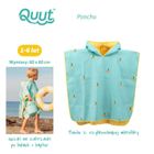 Quut, dwustronne poncho kąpielowe dla dzieci, Banana Blue