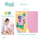 Quut, PlayTowels, dwustronny ręcznik plażowy, Doll house, 70-140 cm