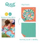 Quut, PlayTowels, dwustronny ręcznik plażowy, Game of the goose, 180-180 cm