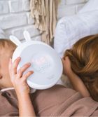 Rabbit & Friends, Królik, lampka budząca światłem, biała