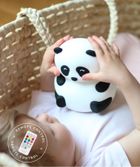Rabbit & Friends, Panda, lampka silikonowa z pilotem, biała