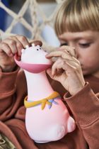 Rabbit & Friends, Żyrafa, lampka silikonowa, biała