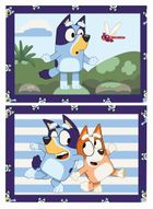 Ravensburger, CreArt, Bluey, malowanie po numerach