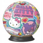 Ravensburger, Hello Kitty, Kula, puzzle 3D, 72 elementy
