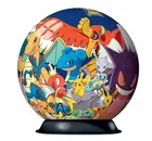 Ravensburger, Pokemon, Kula, puzzle 3D, 72 elementy