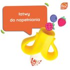 RaZbaby, Fruitique, silikonowy gryzak do owoców i pokarmu, banan