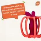 RazBaby, Raz-apple, gryzak i grzechotka 2w1, jabłko