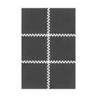 Rebel, mata pod sprzęt i na siłownię, puzzle 6 szt., 120-180 cm, RBA-3153