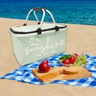 RedCliffs, koszyk turystyczny, składany, termiczny, zielony, 35l