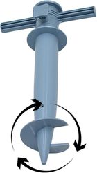 RedCliffs, podstawa, baza do parasola, niebieska, 30-17-6 cm