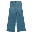 Regulowane spodnie jeansowe wide leg Cool Club