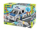 Revell, Junior Kit, Van policyjny, poazd do składania, 1:20