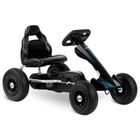 Ricokids, gokart dziecięcy na pedały, czarny, do 30 kg, RK-591