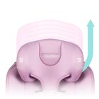 Ricokids, Luco, fotelik samochodowy, 0-36 kg, różowy