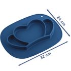 Ricokids, talerzyk dla dzieci silikonowy do karmienia, korona