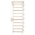 Rinagym, drewniana drabinka gimnastyczna, biały