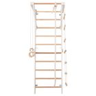 Rinagym, drewniana drabinka gimnastyczna, biały