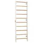 Rinagym, drewniana drabinka gimnastyczna, Kombi 1, biały