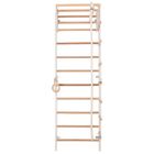 Rinagym, drewniana drabinka gimnastyczna, Kombi 2, biały