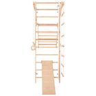 Rinagym, drewniana drabinka gimnastyczna, Sport 3, naturalny