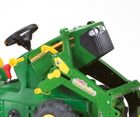 Rolly Toys, John Deere, traktor Rolly Farmtrac, z łyżką i pompowanymi kołami, 710126