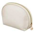 Rovicky, kosmetyczka, skóra ekologiczna, 1-komorowa, beżowa