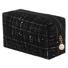 Rovicky, kosmetyczka, tkanina syntetyczna, czarna