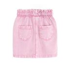 Różowa spódnica jeansowa ze ściągaczem Cool Club