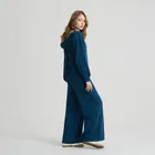 Rozpinana bluza z kapturem o kroju crop NOWEAR