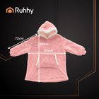 Ruhhy, bluza XXL, koc, różowy, 26144