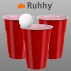Ruhhy, gra beer pong, 50 kubeczków