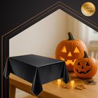 Ruhhy, obrus foliowy dekoracyjny, czarny