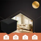 Ruhhy, pufa składana, czarna