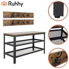 Ruhhy, regał na buty z wieszakiem, 73 cm