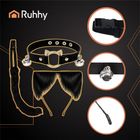 Ruhhy, strój kota, czarny, 3 elementy