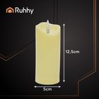 Ruhhy, świeczka, wkład LED, 12,5-5 cm, 1 szt.