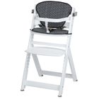 Safety 1st, Timba, krzesełko do karmienia z wkładką, White, Geometric