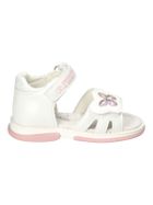 Sandały dziewczęce, białe, American Club