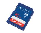 Sandisk, Karta pamięci SD (HC), 16 GB