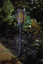Saska Garden, lampa solarna, pochodnia, 36 LED, 12-12-78 cm