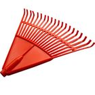 Saska Garden, Retro, grabie ogrodowe do liści, pomarańczowe, L