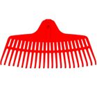 Saska Garden, Retro, grabie ogrodowe do liści, pomarańczowe, M