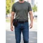 Saszetka na biodro, czarna, Rovicky